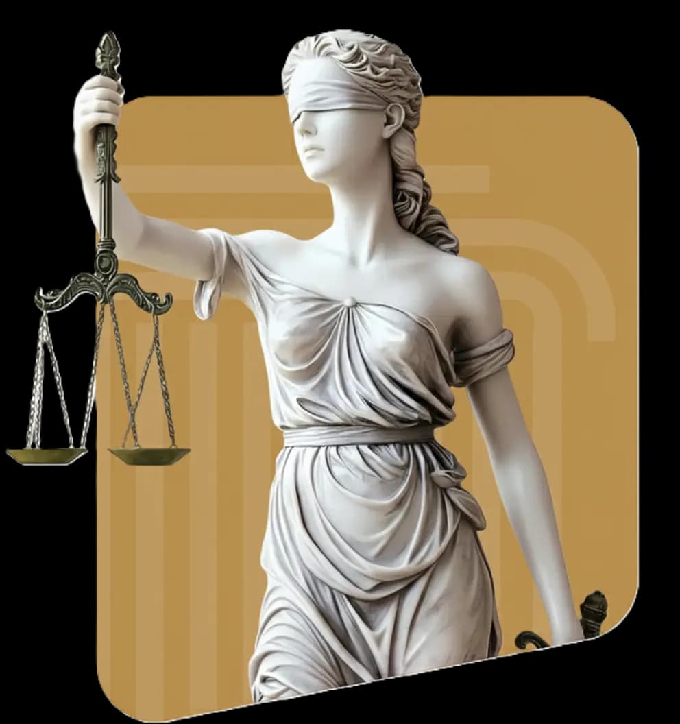 Lady Justice - Symbol of justice and fairness for legal professionals using AI-powered legal writing assistance